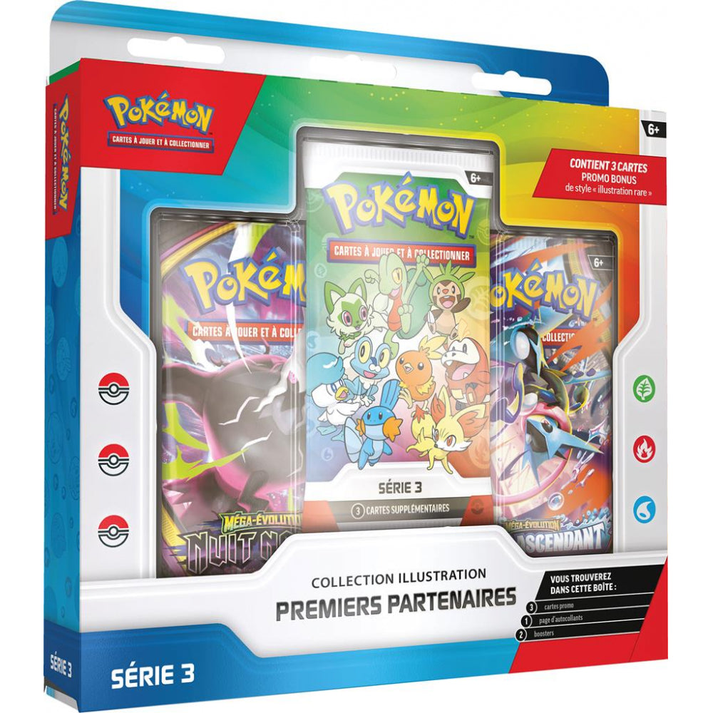 Collection Illustration Premiers Partenaires – Série 3 – Pokémon FR
