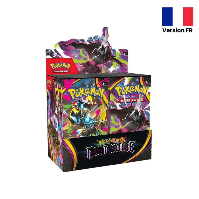 Display Pokémon ME05 – Nuit Noire – Français – 36 Boosters